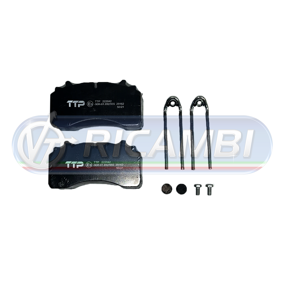 1 - PASTIGLIE FRENO RIMORC. ASSALE SAF WABCO 22,5