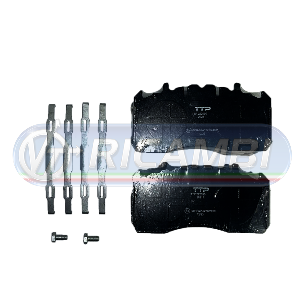 1 - PASTIGLIE FRENO RIMORC. IMPIANTO  ELSA 22,5