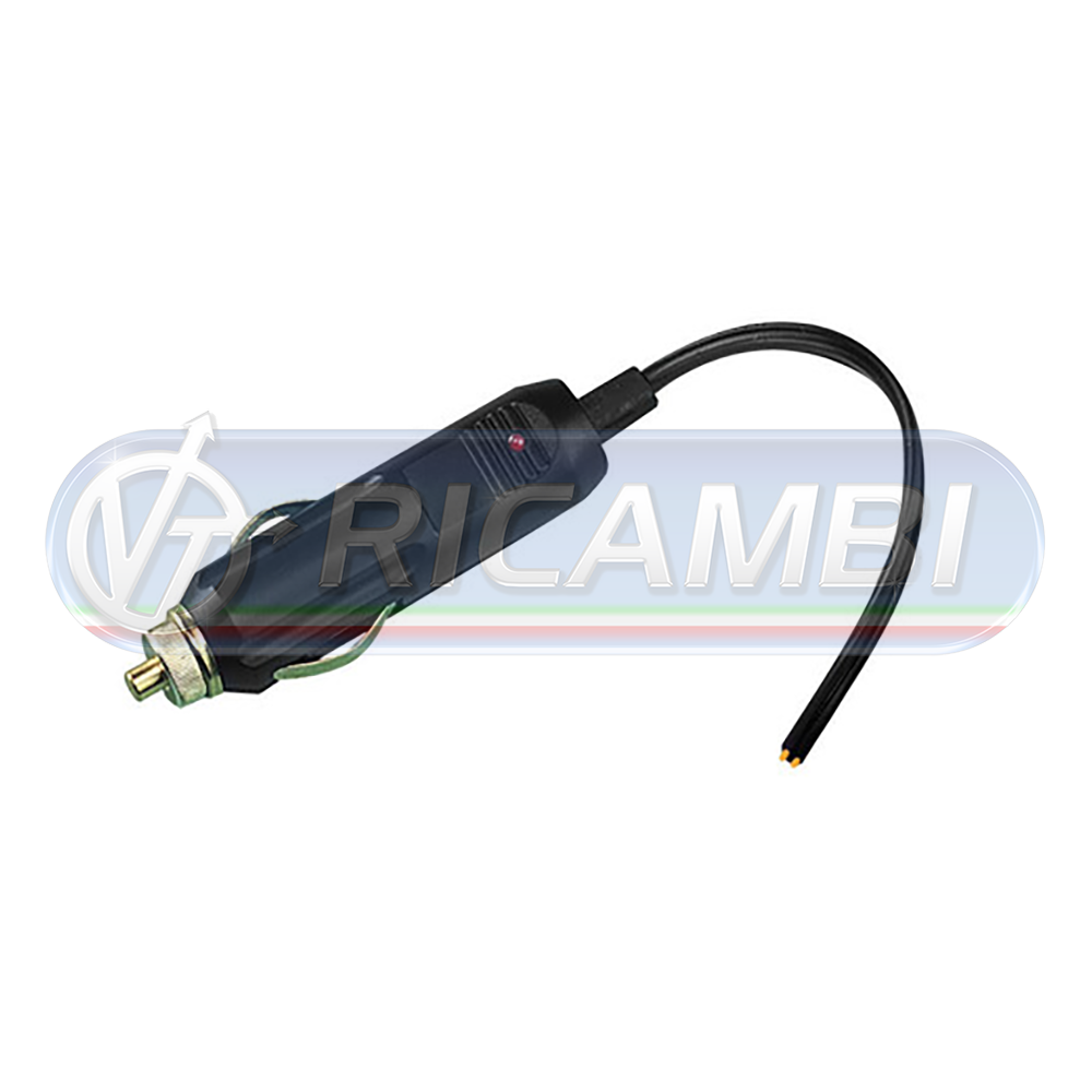 1 - SPINA ACCENDI SIGARI ATT. RAPIDO 12V/24 C/CAVO