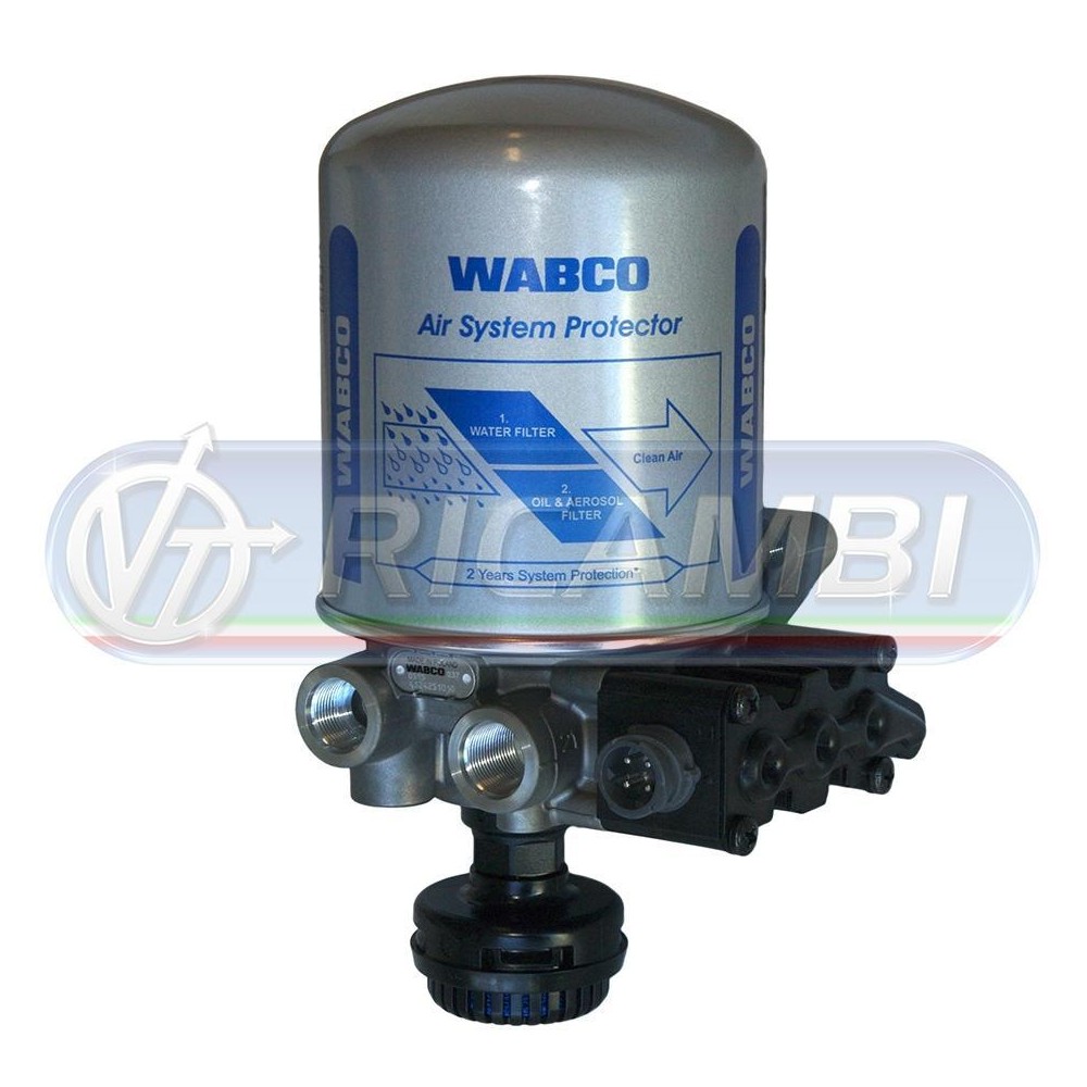 1 - ESSICCATORE ARIA C/FILTRO 13 BAR ELETTRONICO ORIG. WABCO