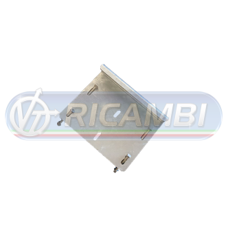 2 - SUPPORTO ZINCATO PER FERMAPORTA STOPPER 190X150X40