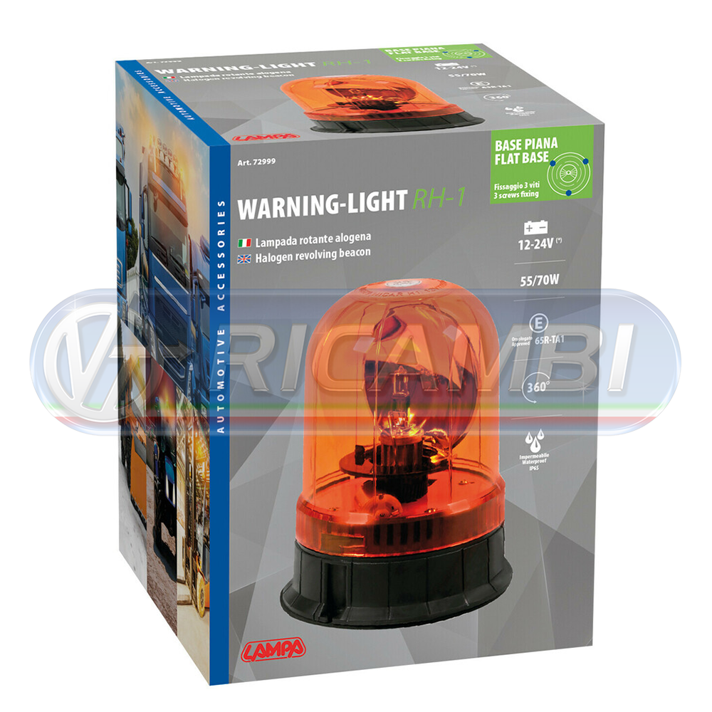 2 - LAMPADA ROTANTE ALOGENA A VITI