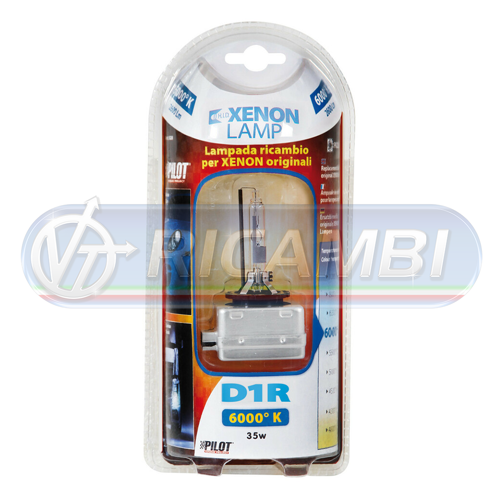 2 - LAMPADA XENON D1R 6000K 35W
