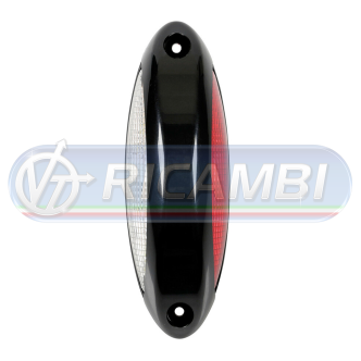 2 - FANALINO INGOMBRO POST. LUXIA 6 LED 24V BIANCA/ROSSA