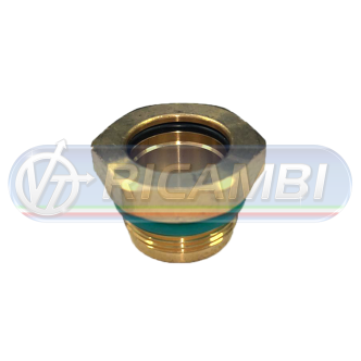 2 - RACCORDO GIREVOLE PER POMPA IDROGUIDA VOLVO 444