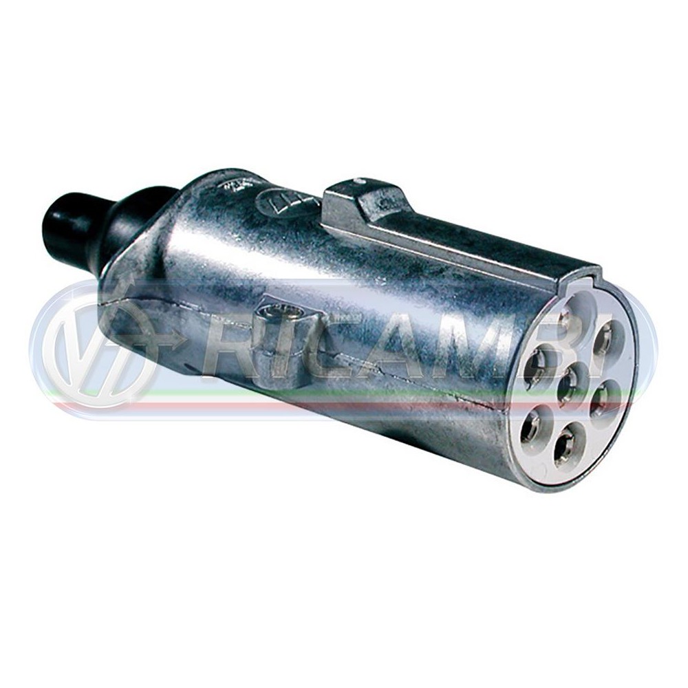 1 - SPINA 24V - S 7P (M) ALLUMINIO SERRAFILO