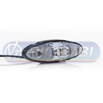 1 - FANALINO INGOMBRO POST. 6 LED 12/24V CORTO S/STAFFA DX/SX