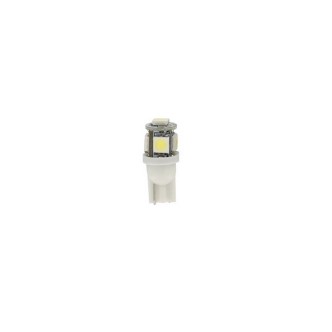 1 - LAMPADINA T10 28V HYPER LED 5 SMD COPPIA