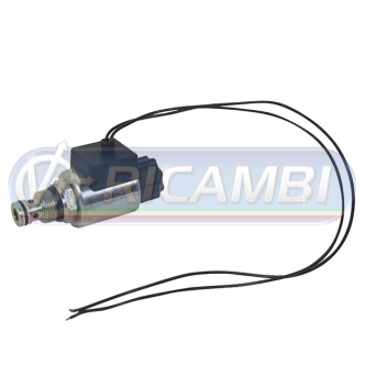 1 - ELETTROVALVOLA SPONDA COMPLETA DOPPIO EFF. 24V DHOLLANDIA