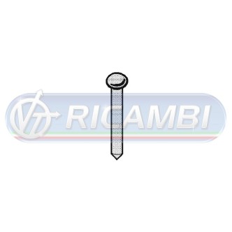 1 - RIVETTO TERMINALE CAVO TIR PIATTO ZINC. 1000 PZI