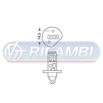1 - LAMPADINA H1 24V HYPER LED