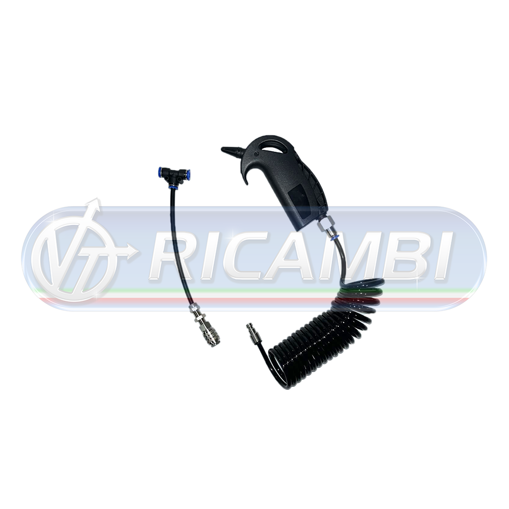 1 - PISTOLA ARIA CABINA C/SPIRALE NERA