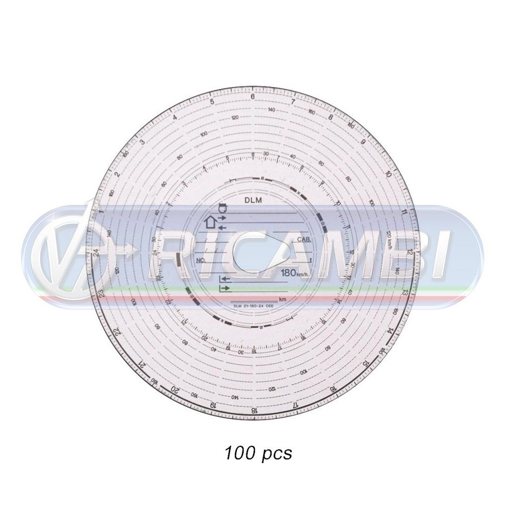 1 - DISCHI TACHIGRAFO 180KM/H