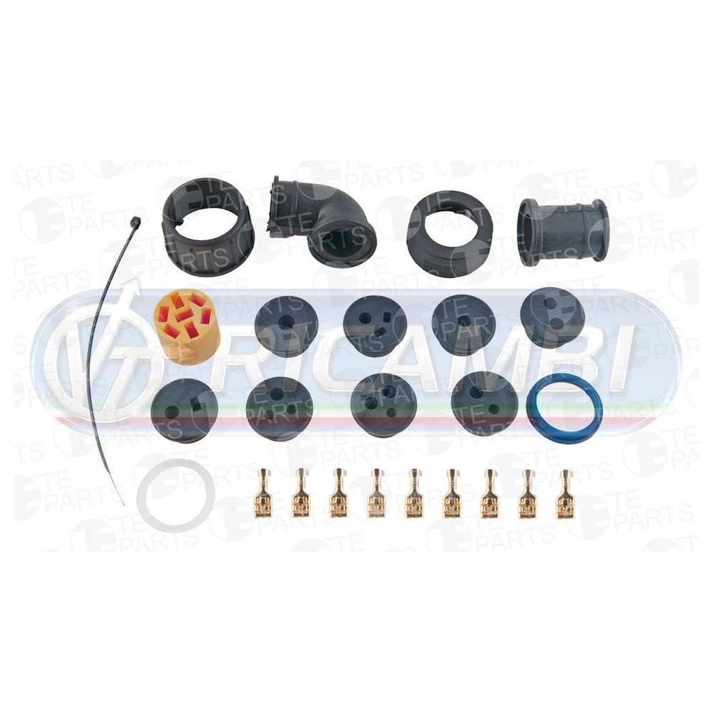 1 - CONNETTORE ELETTRICO BAIONETTA 7 POLI LAMELLARE