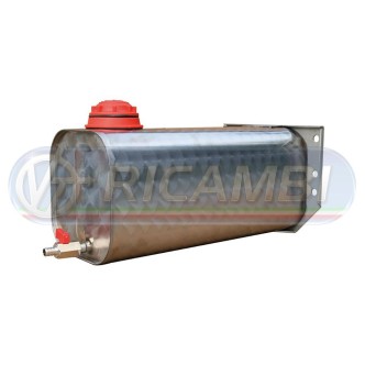 1 - TANICA INOX FIORETTATA 12 LT