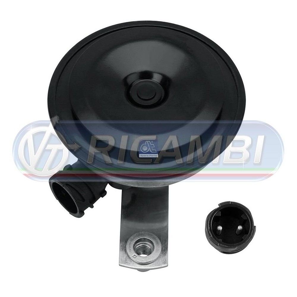 1 - AVVISATORE ACUSTICO 24V CON. TONDO 113