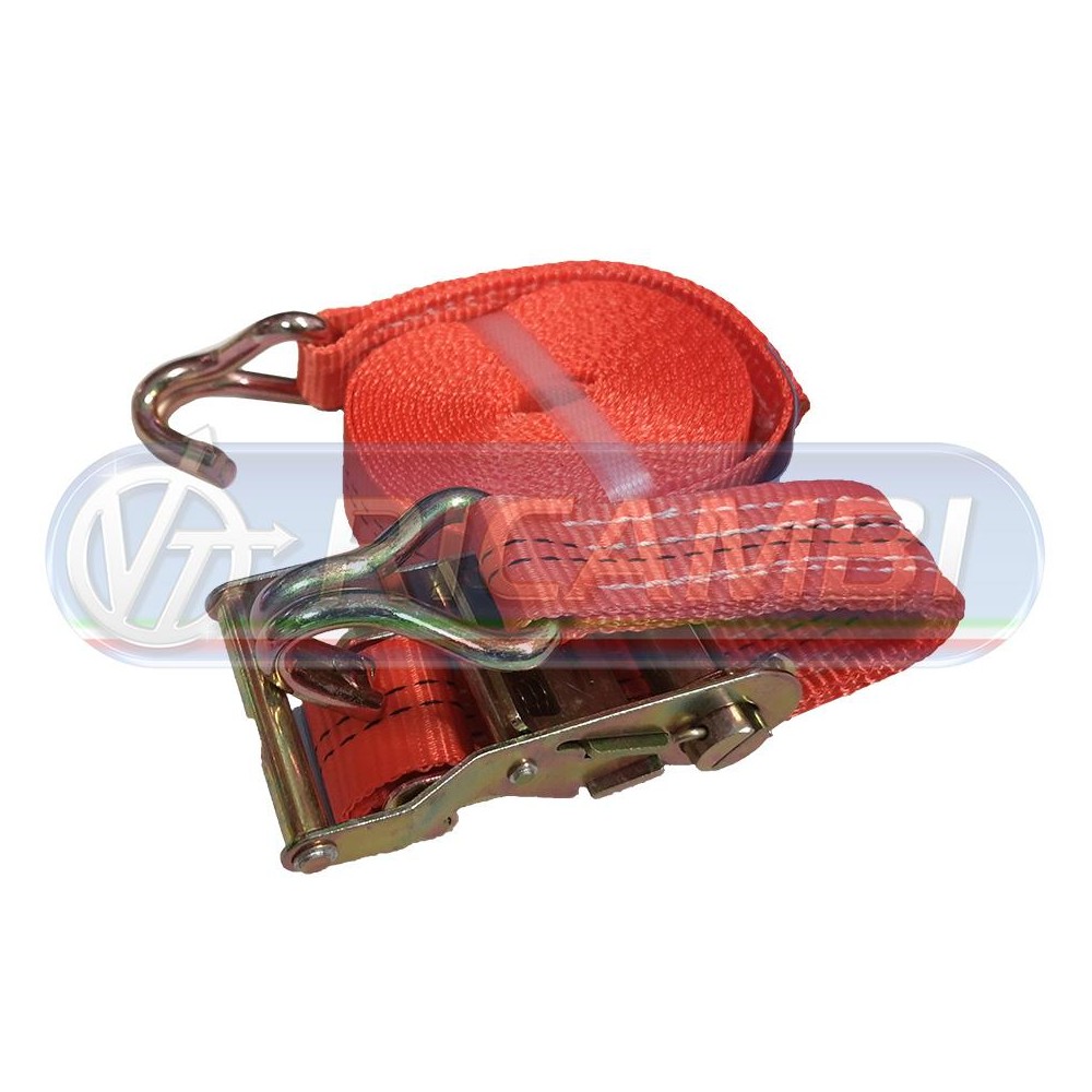 1 - CINGHIA ANCORAGGIO 35 mm MT 5 2T GANCIO SINGOLO