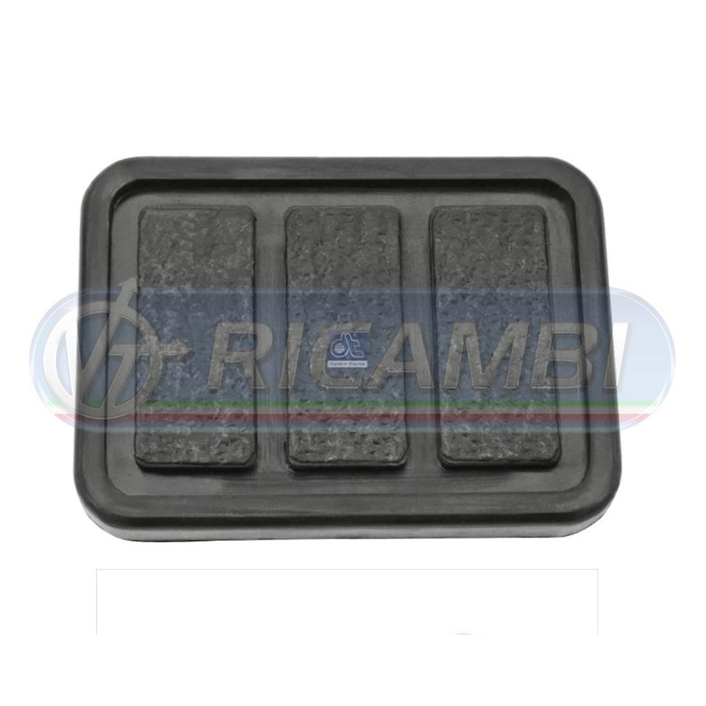 1 - GOMMA PEDALE FRIZIONE - FRENO FL6