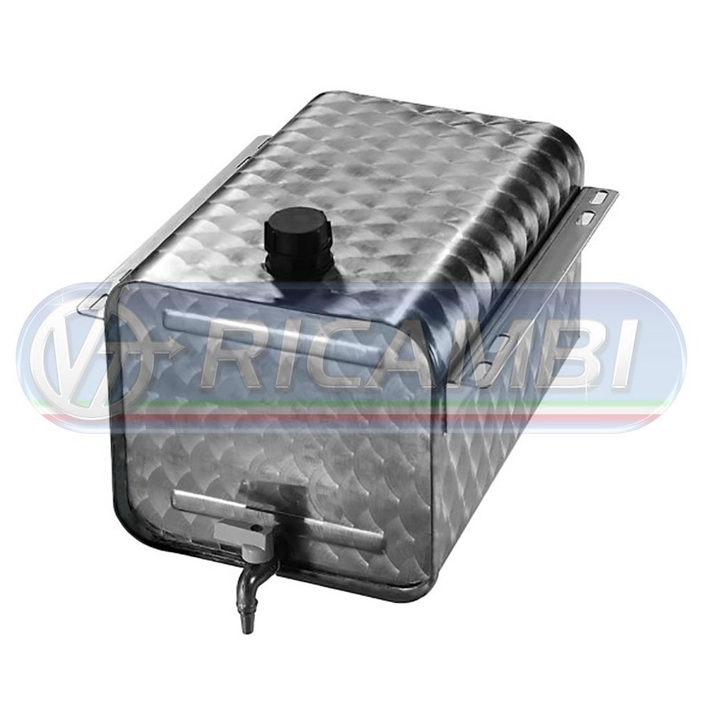 1 - TANICA INOX FIORETTATA 25 LT 28,5X24,5X40 BAWER