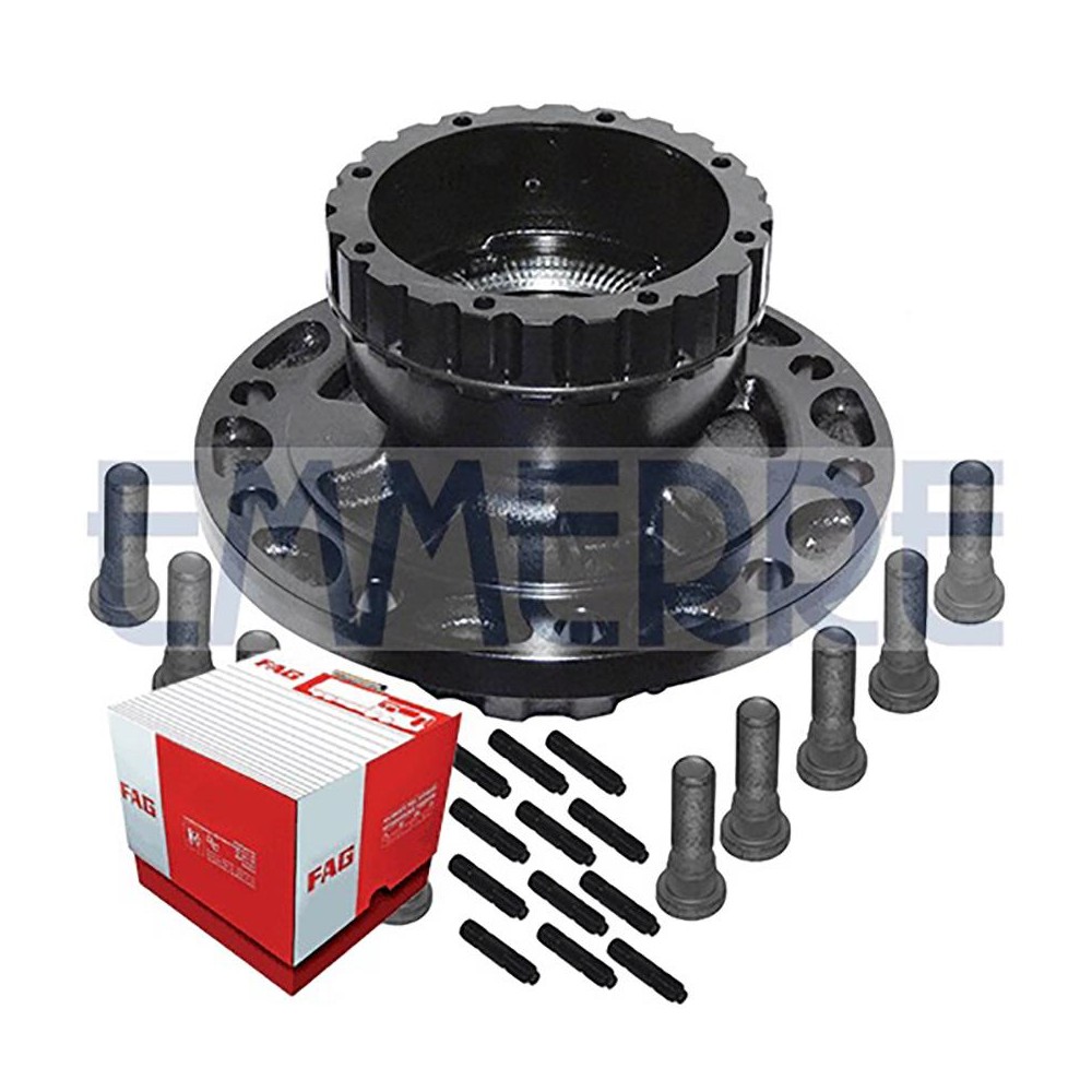 1 - MOZZO RUOTA POST. FH 2 FM 9-12 FL 6 C/CUSC. FAG