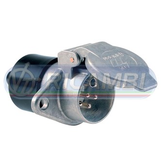 1 - PRESA 24V - S 7P (F) ALLUMINIO FASTON