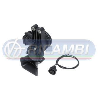 1 - AVVISATORE ACUSTICO PNEUMATICO 24V CON. TONDO