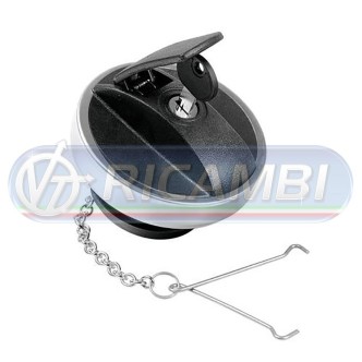 1 - TAPPO SERBATOIO GASOLIO C/CHIAVE 60 mm A VITE