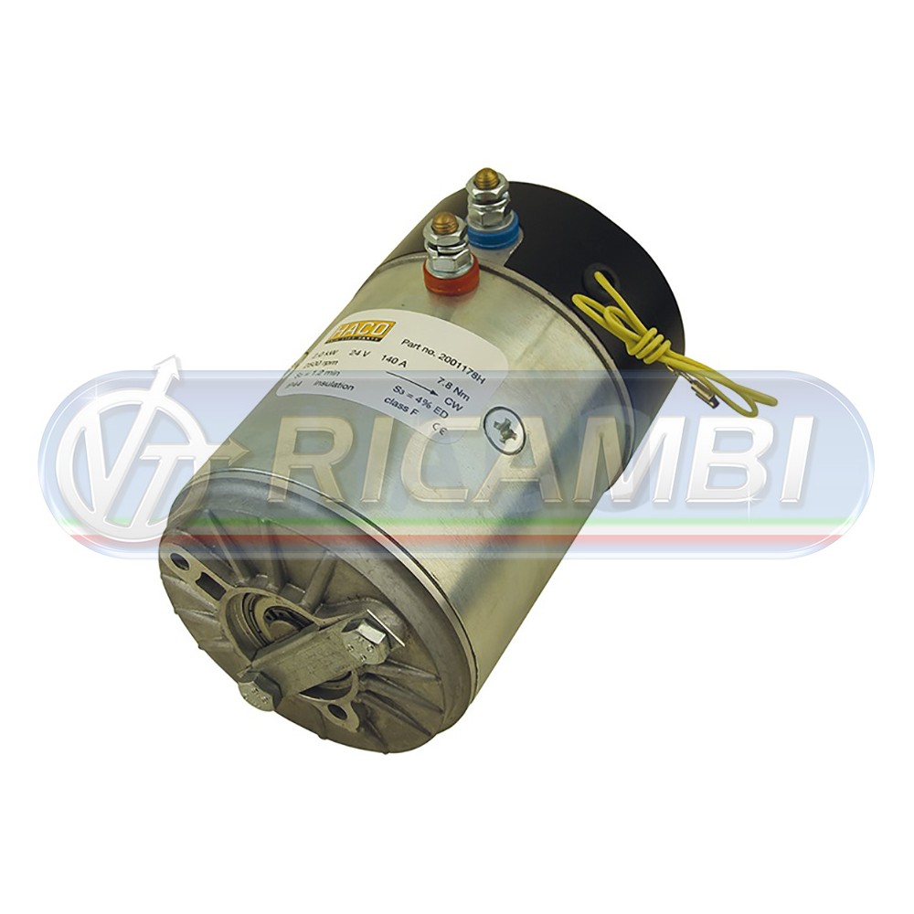 1 - MOTORE SPONDA IDRAULICA 2KW 24V DHOLLANDIA DAUTEL