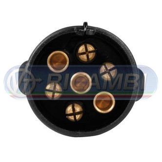 1 - SPINA 7 POLI (4 M + 3 F) PER COMANDO SPONDA