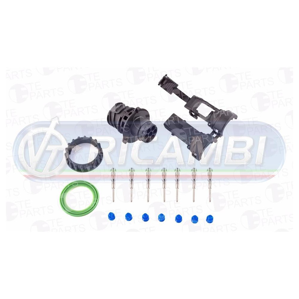 1 - CONNETTORE ELETTRICO BAIONETTA 7 POLI