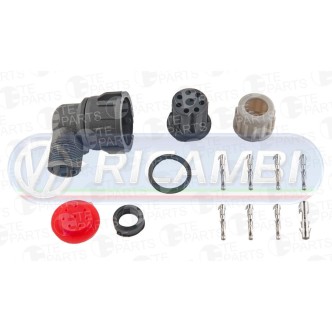 1 - CONNETTORE ELETTRICO BAIONETTA 8 POLI