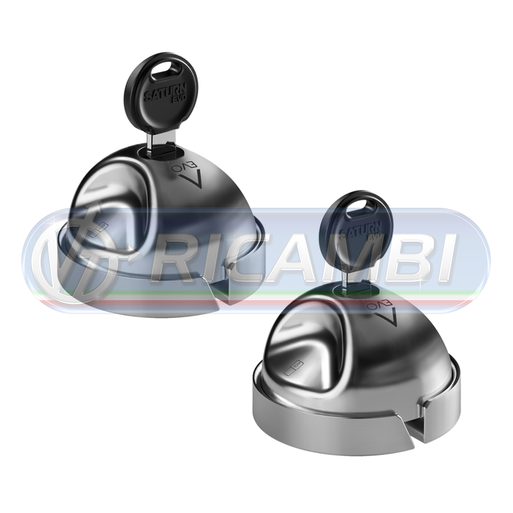 1 - SERRATURA DI SICUREZZA SATURN EVO (2 PEZZI, CHIAVE UNICA)