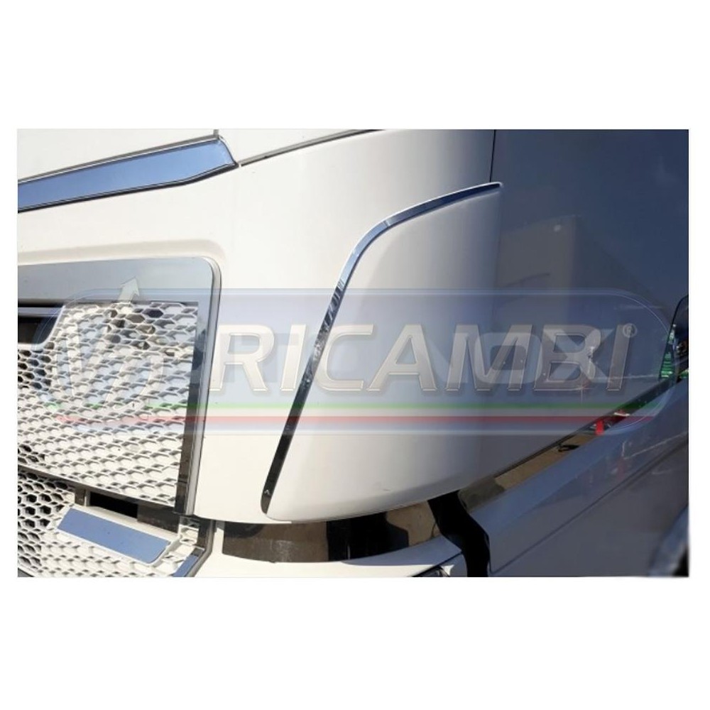 1 - CORNICI INOX DEFLETTORI ARIA FH 4 (2 PZ) ACITOINOX