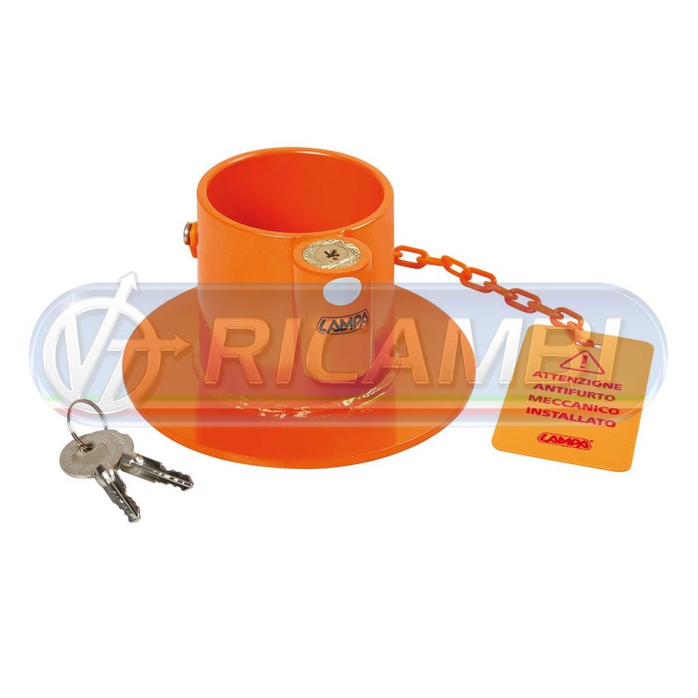 1 - ANTIFURTO MECCANICO PER PERNO RALLA