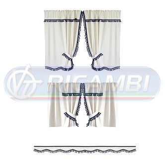 1 - TENDE NEW DREAM CAB. ALTA BEIGE FRANGIA BLU