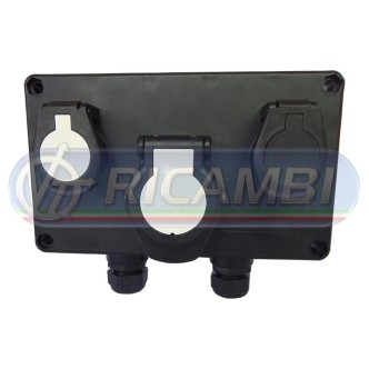 1 - SCATOLA DISTRIBUZIONE ELETTRICA ANTERIORE RIMORCHIO