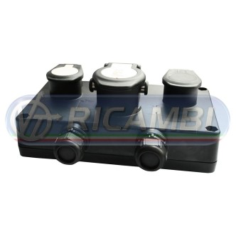 1 - SCATOLA DISTRIBUZIONE ELETTRICA ANTERIORE RIMORCHIO