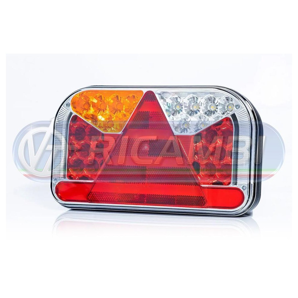 1 - FANALE POST. FULL LED 6 FUNZIONI 12-36V SX