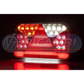 1 - FANALE POST. FULL LED 6 FUNZIONI 12-36V SX