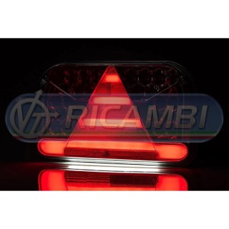 1 - FANALE POST. FULL LED 6 FUNZIONI 12-36V SX