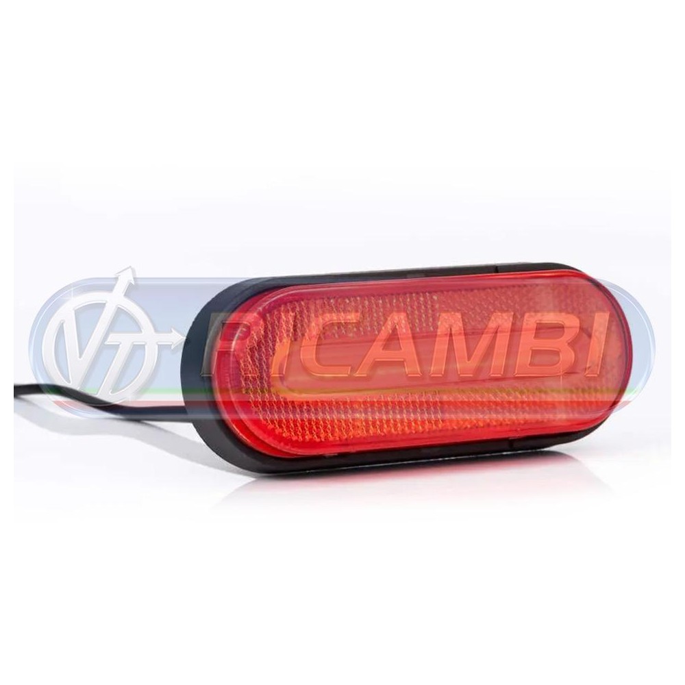 1 - FANALINO INGOMBRO STRISCIA A LED ADR ROSSO