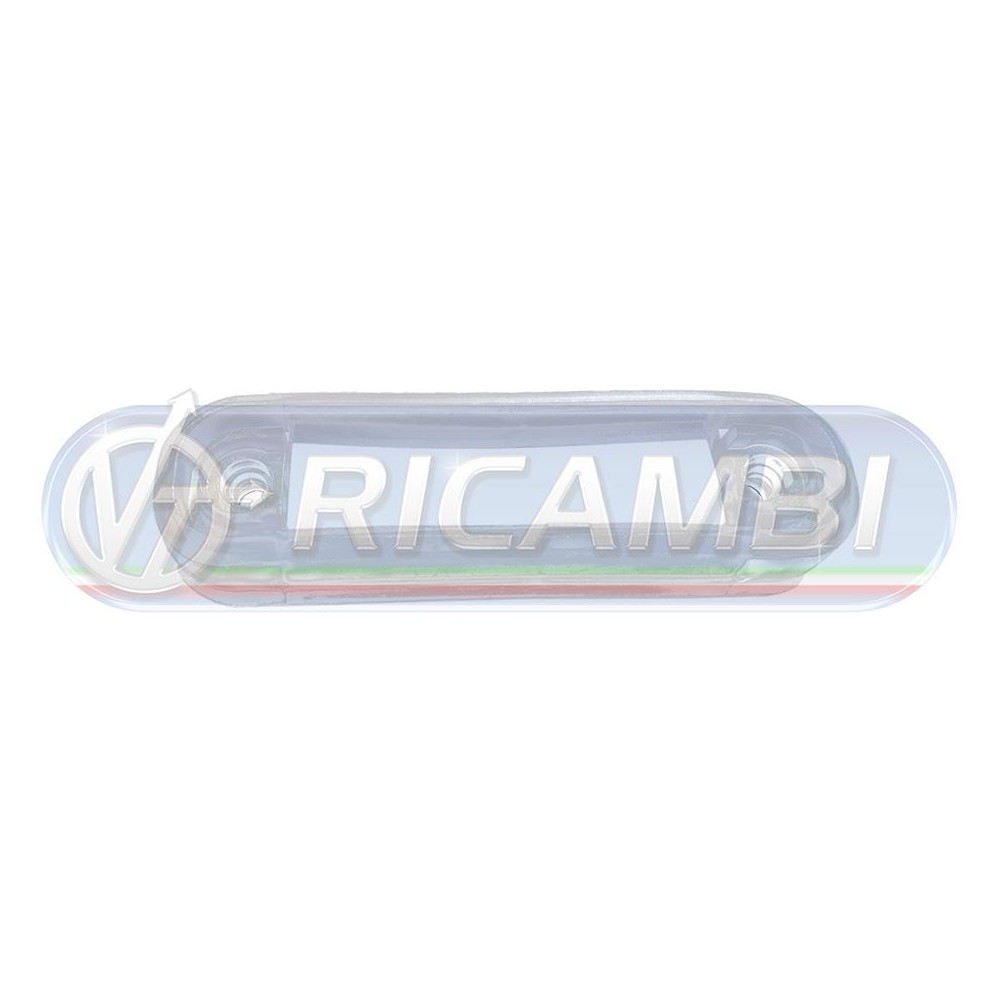 1 - SUPPORTO TRASPARENTE PER FANALINO INGOMBRO STRISCIA A LED X TUBO DIAM. 60