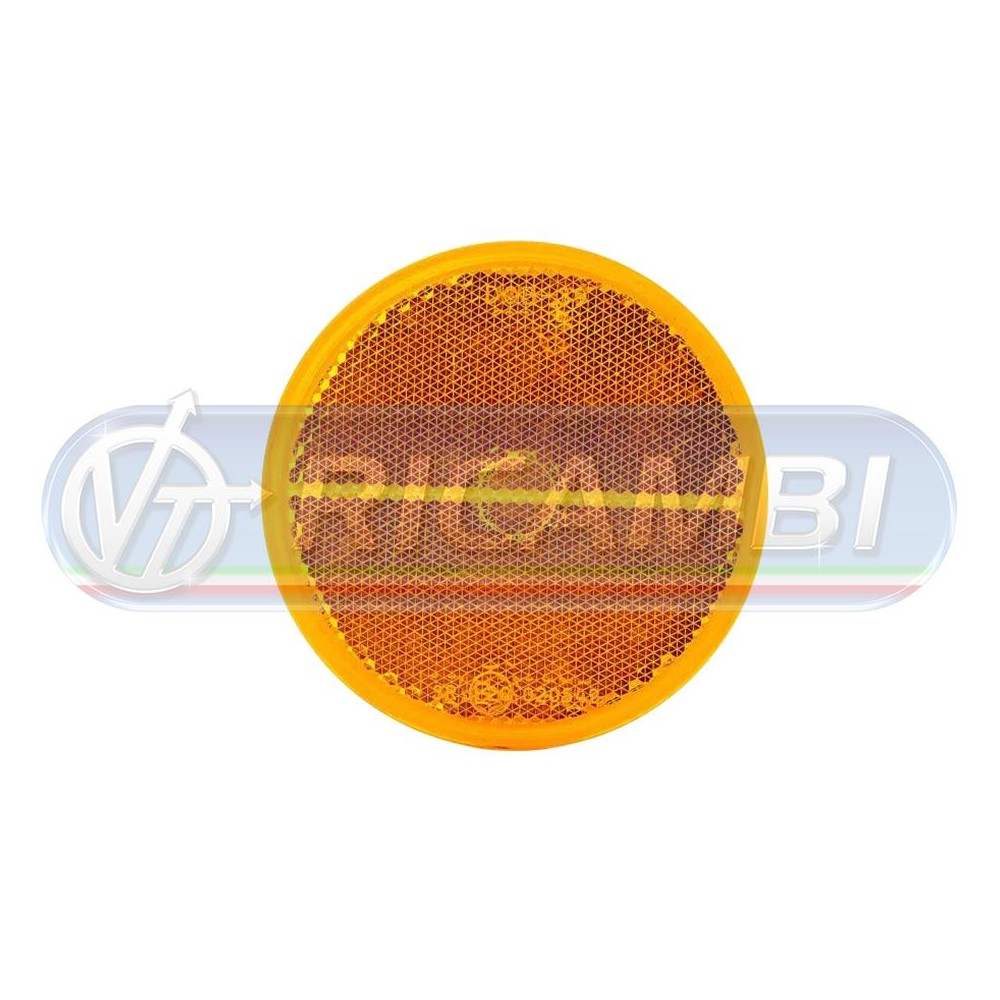 1 - CATADIOTTRO DIAM.78 C/VITE M5 ARANCIO