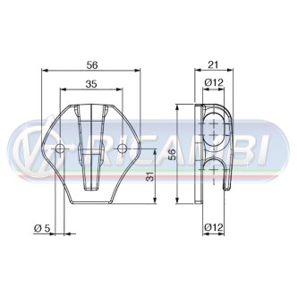 1 - TENDIFUNE IN PVC BIANCO