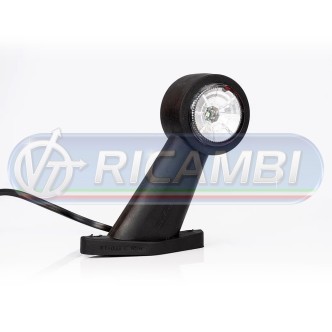 1 - FANALINO INGOMBRO POST. 2 LED 12/24V MEDIO 60° DX/SX