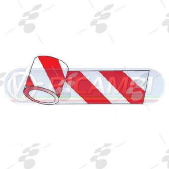 1 - NASTRO RINFRANGENTE SEGNALAZIONE B/R DX AL METRO