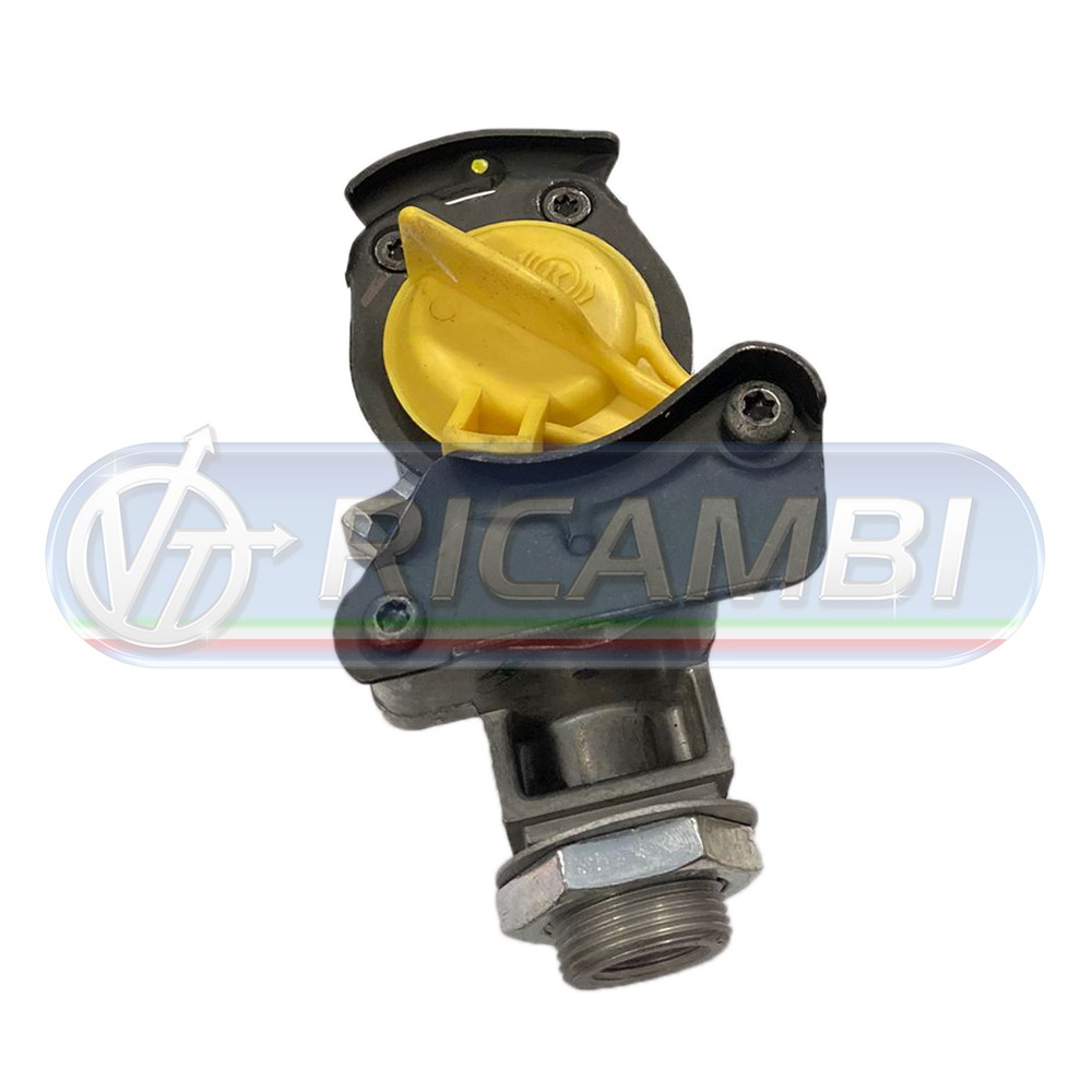 1 - GIUNTO ISO GIALLO C/FILTRO M24/M16 RIMORCHIO