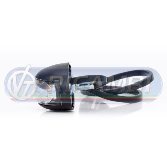 1 - FANALINO INGOMBRO C/VITI 2 LED ARANCIO