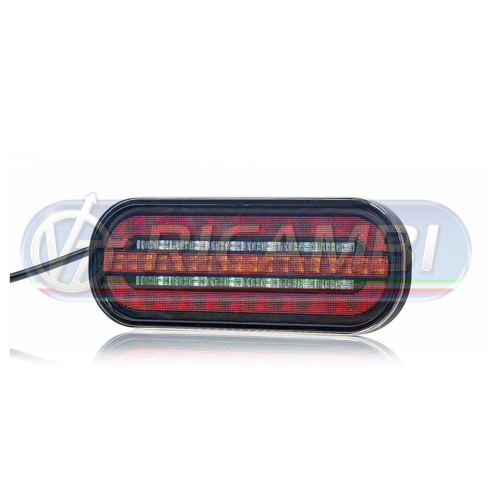 1 - FANALE POST. FULL LED 3 FUNZIONI 12-36V DX/SX