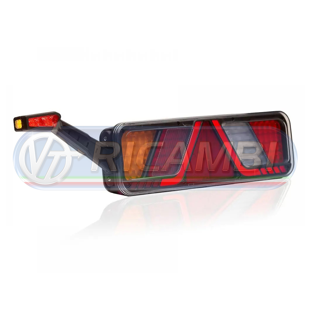 1 - FANALE POST. CANBUS FULL LED 6 FUNZIONI 24V C/CORNETTO SX
